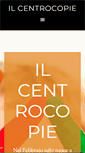 Mobile Screenshot of ilcentrocopie.it